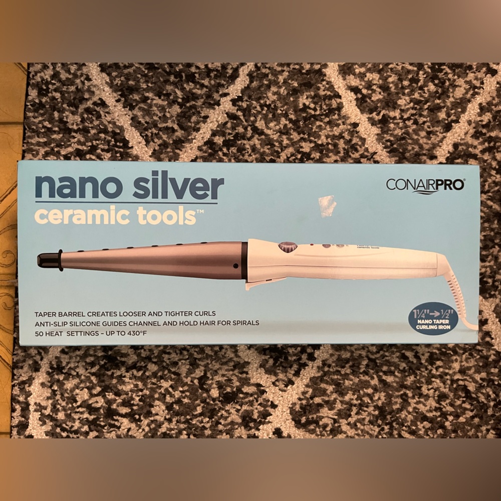 New Nano silver ceramic tools conairpro